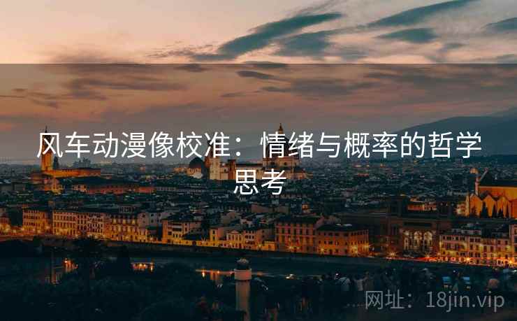 风车动漫像校准：情绪与概率的哲学思考