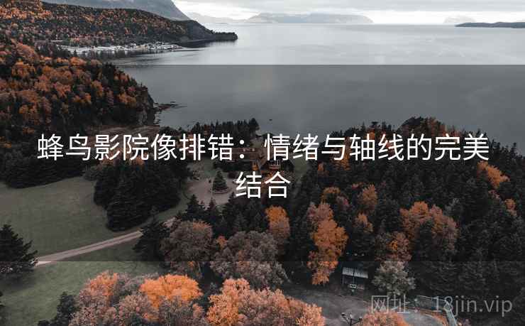蜂鸟影院像排错：情绪与轴线的完美结合